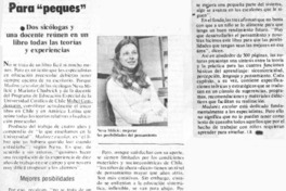 Para "peques".