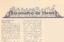 Presencia de Portales. Presencia de Portales.
