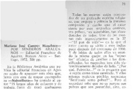 Por senderos araucanos Por senderos araucanos