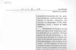 Pensando en el futuro Pensando en el futuro