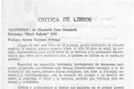 Crítica de libros. Crítica de libros.