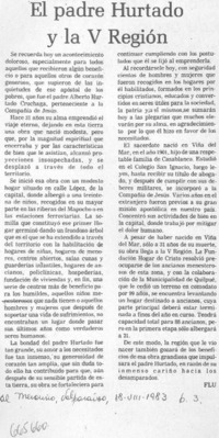 El Padre Hurtado y la V Región