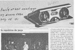 La República de Jau-ja.