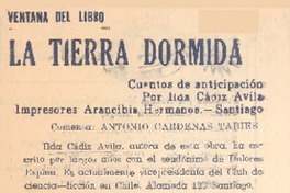 La tierra dormina La tierra dormina