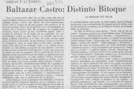 Baltazar Castro: distinto bitoque Baltazar Castro: distinto bitoque