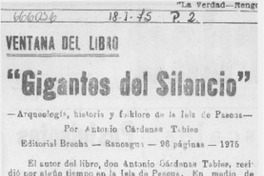 Gigantes del silencio