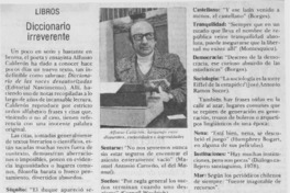 Diccionario irreverente Diccionario irreverente
