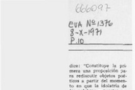 Antología de la poesía chilena contemporánea Antología de la poesía chilena contemporánea