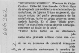 Otoño provisorio