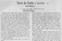 Tierra de greda y luceros Tierra de greda y luceros
