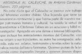 Abordaje al Caleuche. Abordaje al Caleuche.