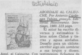 Abordaje al Caleuche. Abordaje al Caleuche.
