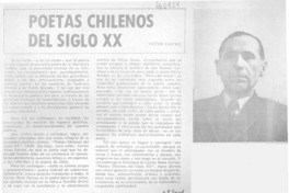 Poetas chilenos del siglo XX