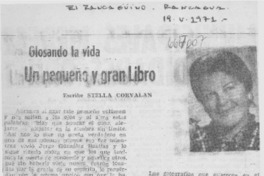 Un pequeño y gran libro Un pequeño y gran libro