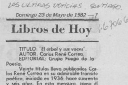 El árbol y sus voces El árbol y sus voces