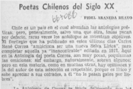 Poetas chilenos del siglo XX Poetas chilenos del siglo XX