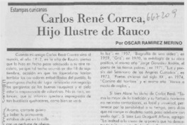 Carlos René Correa, Hijo Ilustre de Rauco Carlos René Correa, Hijo Ilustre de Rauco