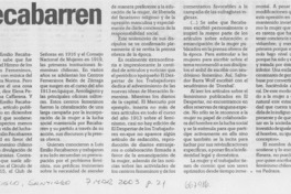 Recabarren.