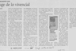 El auge de lo vivencial El auge de lo vivencial