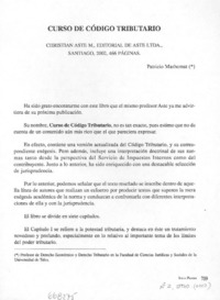Curso de código tributario