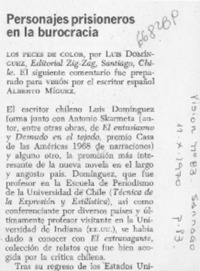 Personajes prisioneros en la burocracia