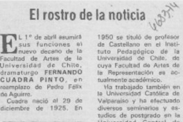 El Rostro de la noticia. El Rostro de la noticia.