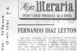Fernando Díaz Leyton Fernando Díaz Leyton