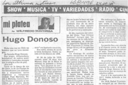Hugo Donoso Hugo Donoso