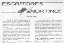 Luciano Cruz.