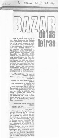 Bazar de las letras