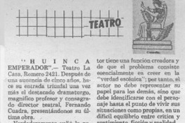 "Huinca emperador".