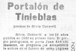 Portalón de tinieblas