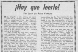 ¡Hay que leerlo!