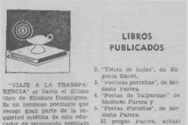 Viaje a la transparencia" -- Viaje a la transparencia" --