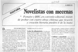 Novelistas con mecenas