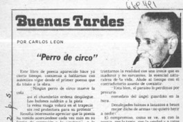 Perro de circo Perro de circo