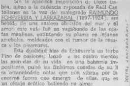Raimundo Echeverría y Larrázabal