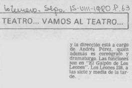 "¡Oh, siglo XX!".