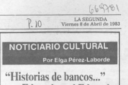 Historias de bancos..."