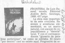 Frontera Frontera