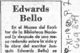 Edwards Bello Edwards Bello