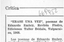 Erase una vez".