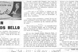 Joaquín Edwards Bello.