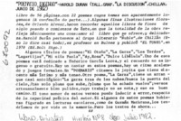 Poemario ingenuo". Poemario ingenuo".