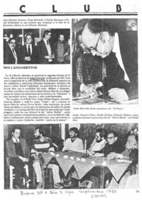 Dos lanzamientos.