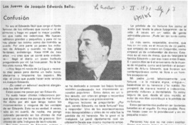 Confusión.