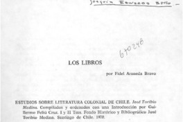 Los libros Los libros
