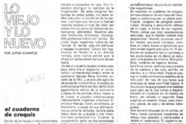 Lo nuevo y lo viejo.
