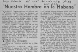 "Nuestro hombre en La Habana" "Nuestro hombre en La Habana"