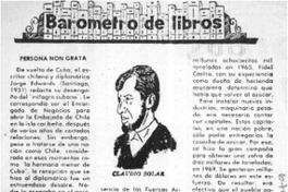 Barómetro de libros Barómetro de libros